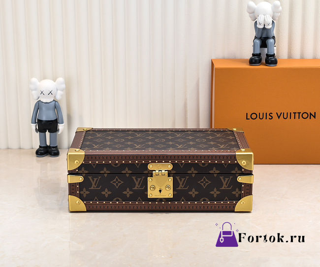 Fortok Louis Vuitton Coffret 8 Montres Rouge Fusion M10261 35 x 20.5 x 13.5 cm - 1
