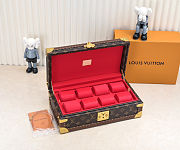 Fortok Louis Vuitton Coffret 8 Montres Rouge Fusion M10261 35 x 20.5 x 13.5 cm - 2