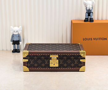 Fortok Louis Vuitton Coffret 8 Montres Cream M10128 35 x 20.5 x 13.5 cm 