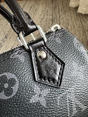 Fortok Louis Vuitton Nana Speedy Black In Silver Hardware 10 x 7.5 x 16cm - 5