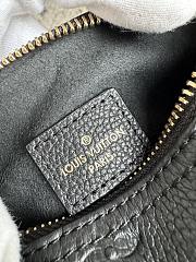 Fortok Louis Vuitton Nano Speedy Black In Gold Hardware 10 x 7.5 x 16cm - 2