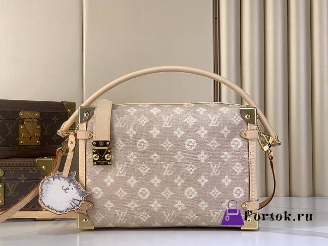 Fortok Louis Vuitton Side Trunk GM Meowgram M15154 20 x 10 x 30cm - 1