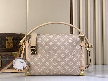 Fortok Louis Vuitton Side Trunk GM Meowgram M15154 20 x 10 x 30cm