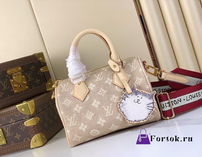 Fortok Louis Vuitton Speedy Bandoulière 20 Meowgram 13.5 x 12 x 20.5cm - 1
