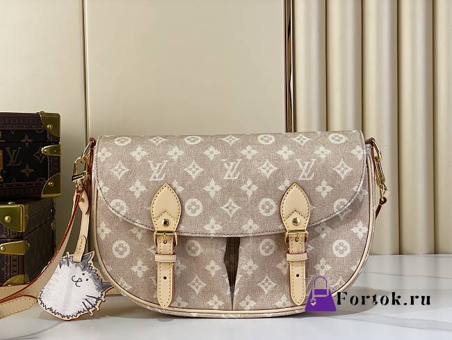 Fortok Louis Vuitton Escape Meowgram canvas shoulder bag 21 x 7 x 30 cm - 1