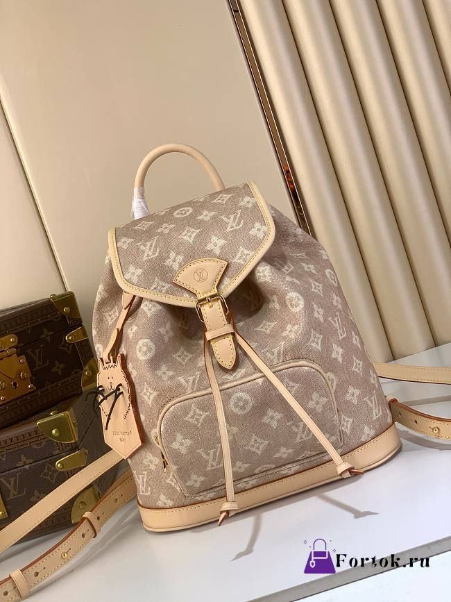 Fortok Louis Vuitton Montsouris backpack Meowgram 30 x 18 x 28cm - 1