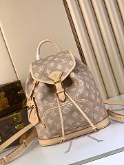 Fortok Louis Vuitton Montsouris backpack Meowgram 30 x 18 x 28cm - 1