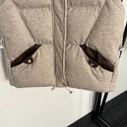 Fortok Loro Piana new warm three-piece suit Beige  - 6