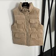 Fortok Loro Piana three-piece suit Beige - 6