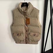 Fortok Loro Piana three-piece suit Beige 01 - 3