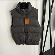 Fortok Loro Piana three-piece suit Black 01  - 2