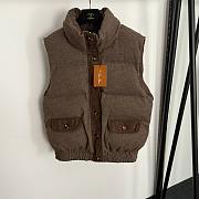 Fortok Loro Piana three-piece suit Brown 01 - 3