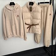 Fortok Loro Piana three-piece suit Beige 02 - 1
