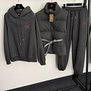 Fortok Loro Piana three-piece suit Black 02 - 1