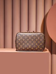 Fortok Louis Vuitton NéoNoé MM bag in Monogram canvas with a pink interior and trim 26*26*17.5cm - 5