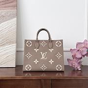 Fortok Louis Vuitton OnTheGo tote bag Brown 35x27x14cm - 6