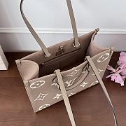Fortok Louis Vuitton OnTheGo tote bag Brown 35x27x14cm - 3
