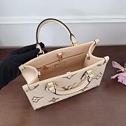 Fortok Louis Vuitton OnTheGo tote bag Beige 35x27x14cm - 2