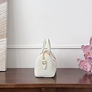 Fortok Louis Vuitton Speedy 20 White 20.5x13.5x12cm - 2