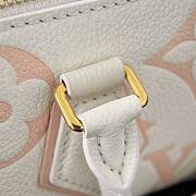 Fortok Louis Vuitton Speedy 20 White 20.5x13.5x12cm - 3