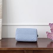 Fortok Louis Vuitton Speedy 20 Blue 20.5x13.5x12cm - 2