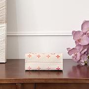 Fortok Louis Vuitton OnTheGo White Red 18x15x8.5cm - 5