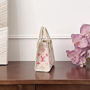 Fortok Louis Vuitton OnTheGo White Red 18x15x8.5cm - 2