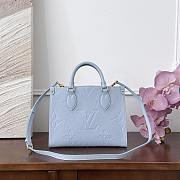 Fortok Louis Vuitton OnTheGo Blue 25x19x11.5cm - 1