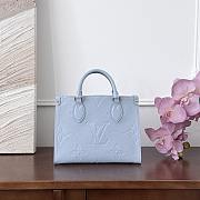 Fortok Louis Vuitton OnTheGo Blue 25x19x11.5cm - 3