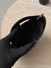 Fortok Chanel 31 Nano bag in black calfskin leather 17.5x20.5x3.5cm - 3