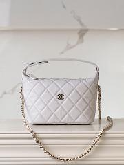 Fortok Chanel 25C Hobo Classic Chain Evening Bag 21.5x19x6cm - 1