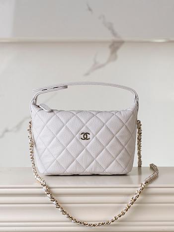 Fortok Chanel 25C Hobo Classic Chain Evening Bag 21.5x19x6cm