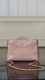 Fortok Chanel 31 Nano bag in Pink 17.5x20.5x4cm - 1