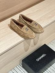 Fortok Chanel loafers in Suede Brown - 1