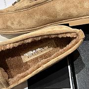 Fortok Chanel loafers in Suede Brown - 3