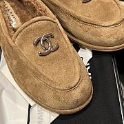 Fortok Chanel loafers in Suede Brown - 6