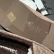 Fortok Chanel loafers in Suede Dark Brown - 5