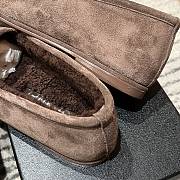 Fortok Chanel loafers in Suede Dark Brown - 2