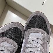 Fortok Brunello Cucinelli sneakers with fur lining Lace-up Grey - 4