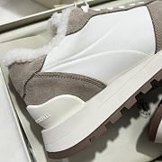 Fortok Brunello Cucinelli sneakers with fur lining Lace-up Brown - 6