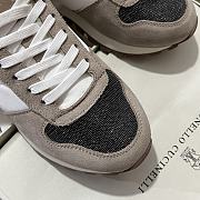 Fortok Brunello Cucinelli sneakers with fur lining Lace-up Brown - 2