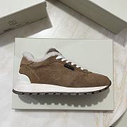 Fortok Brunello Cucinelli sneakers with a suede and Fur Dark Brown - 6