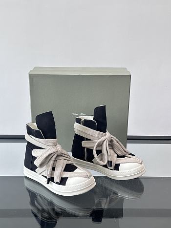 Fortok Rick Owens DRKSHDW Hexa Sneaker Black