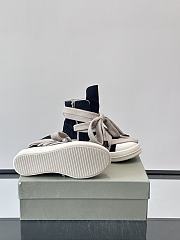 Fortok Rick Owens DRKSHDW Hexa Sneaker Black - 2
