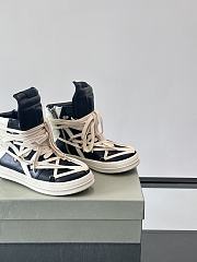 Fortok Rick Owens Geobasket sneakers Black - 4