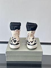 Fortok Rick Owens Geobasket sneakers Black - 3