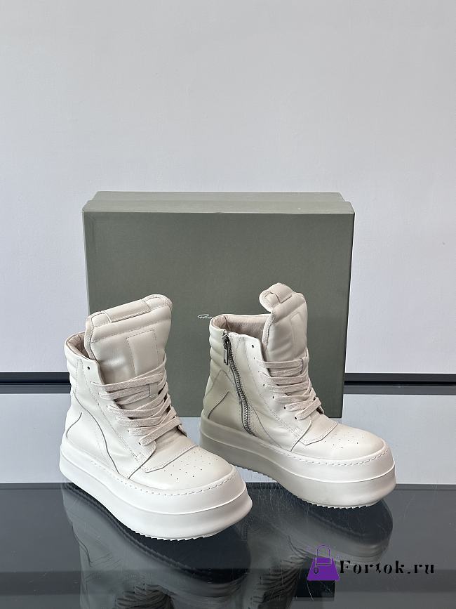 Fortok Rick Owens Geobasket Megabumper White - 1