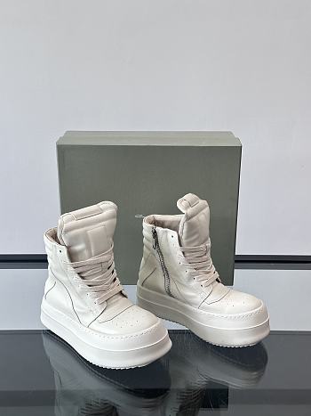 Fortok Rick Owens Geobasket Megabumper White