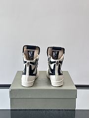 Fortok Rick Owens x Chrome Hearts Geobasket sneakers White - 3