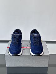 Fortok Prada Prax 01 sneakers Suede Blue - 5